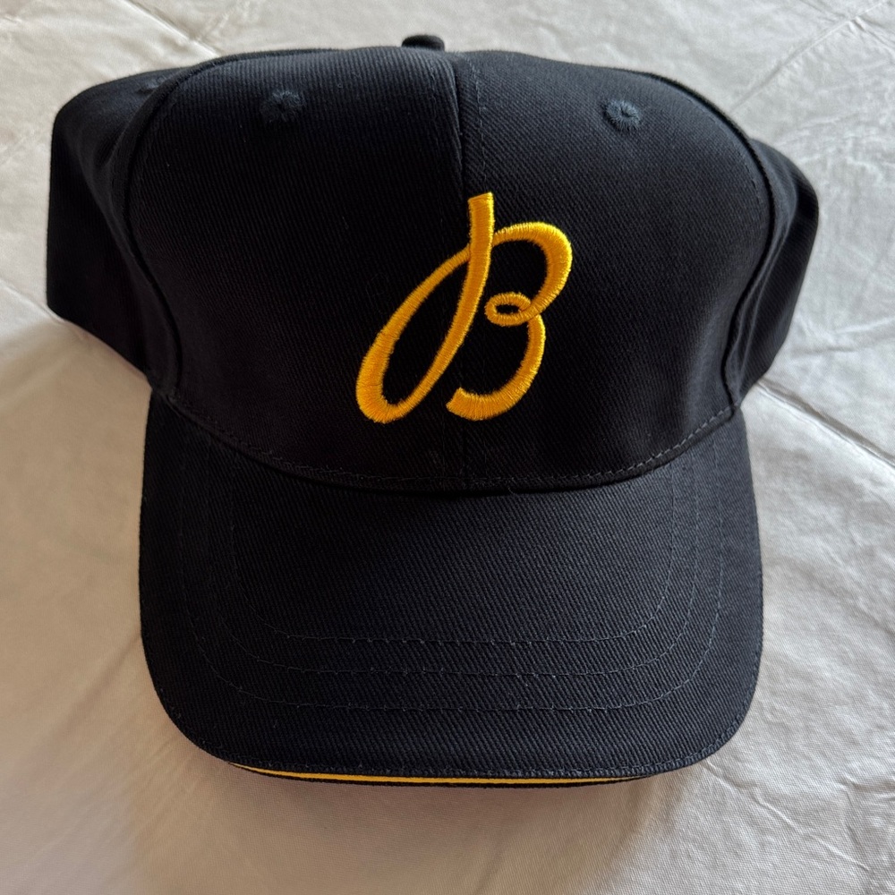 Breitling Black Cap with Yellow Logo